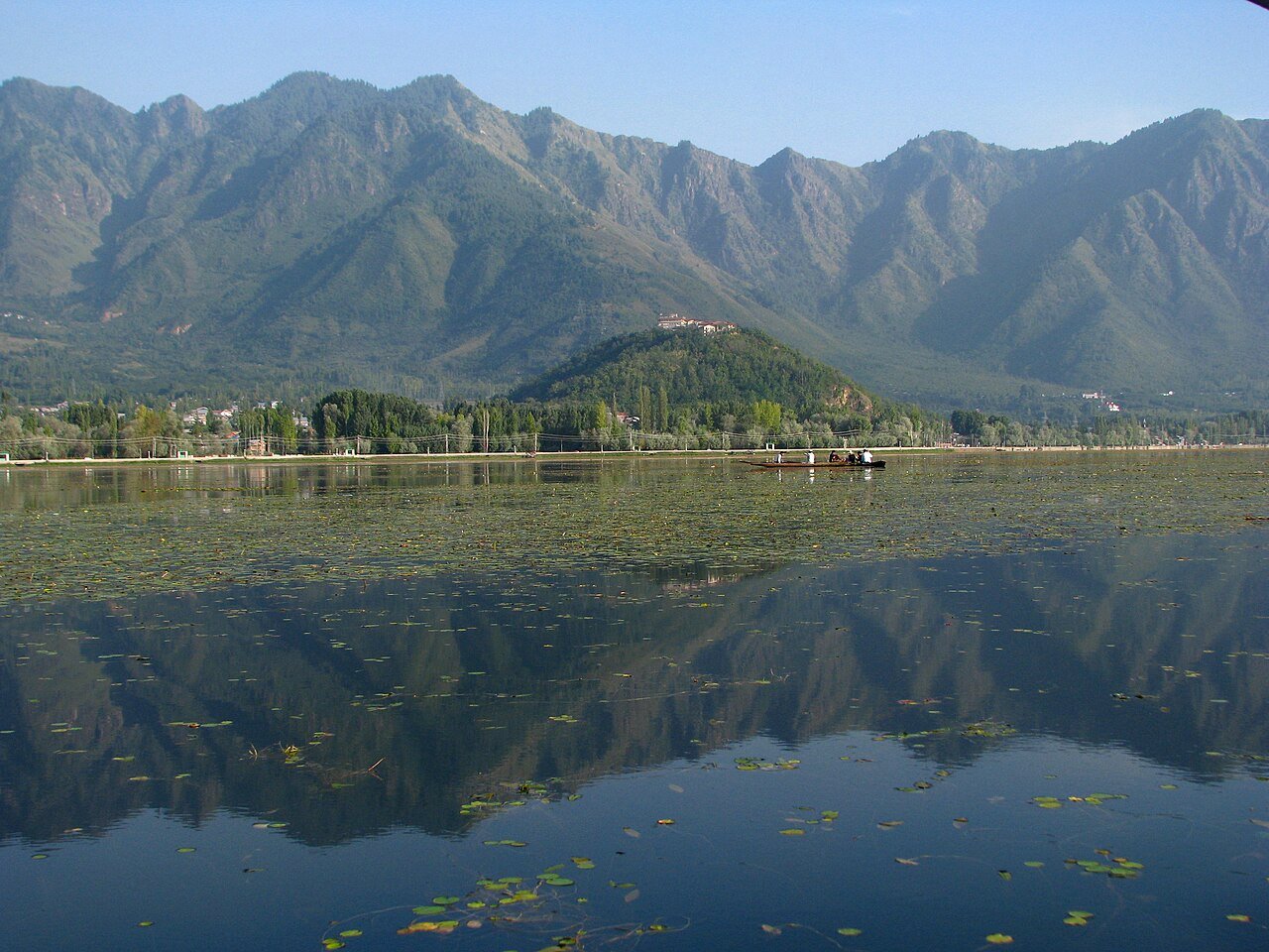 Reflection on Dal Lake, Srinagar — file photo