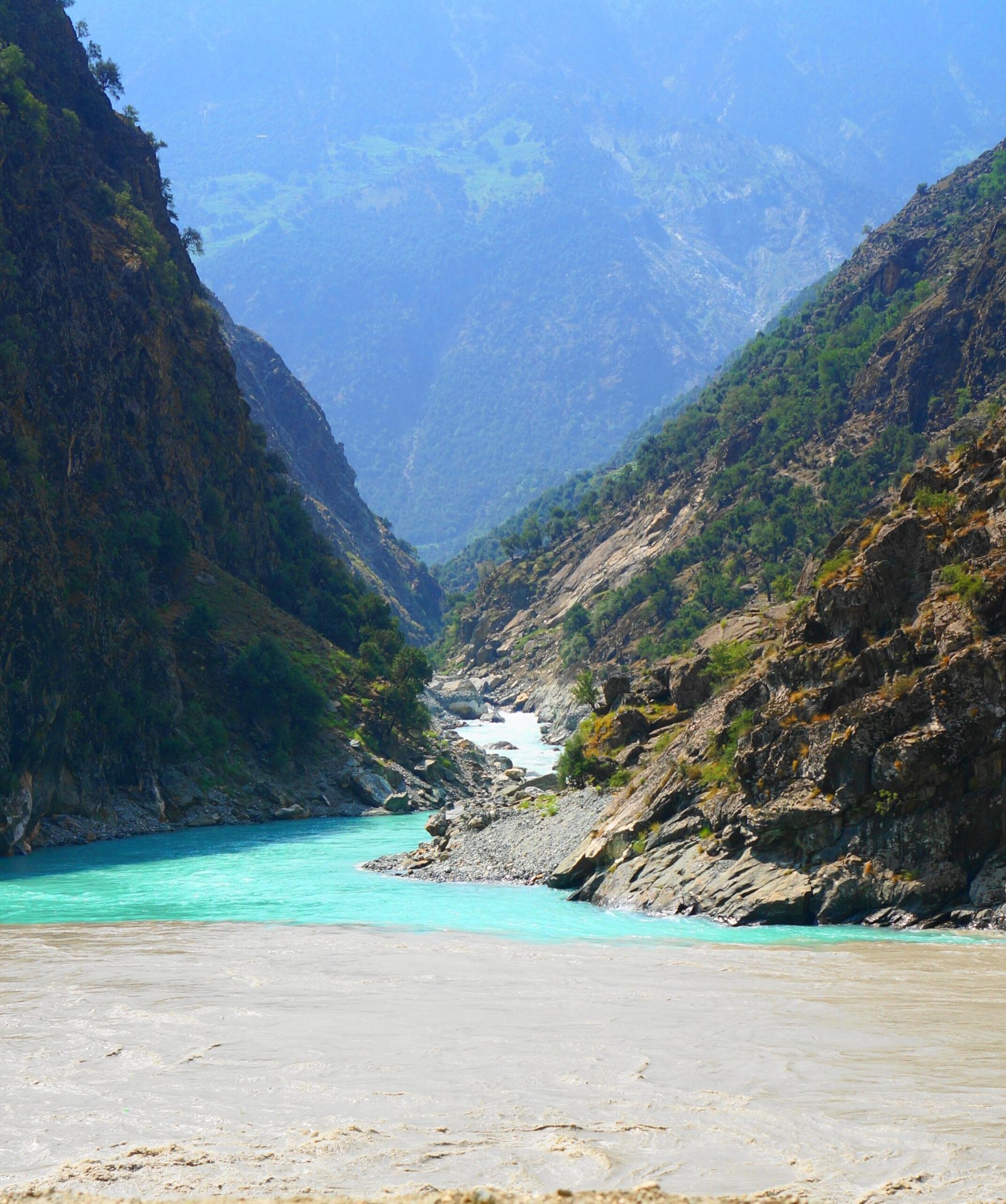 The River Indus in Pakistan
